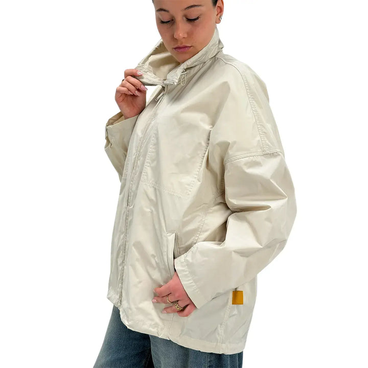 Oof Wear, Giubbotto, Donna, Tessuto Memory, Avorio