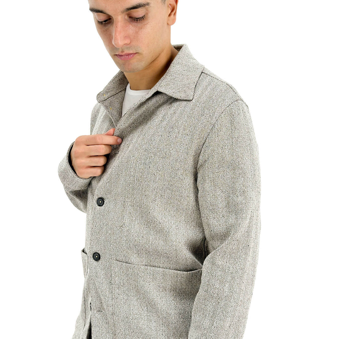 BL.11, Giacca, Uomo, Cotone, Beige