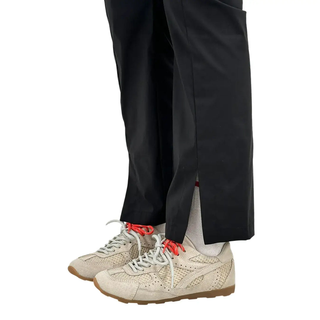 Meimeij, Pantaloni, Donna, Tessuto Misto, Nero