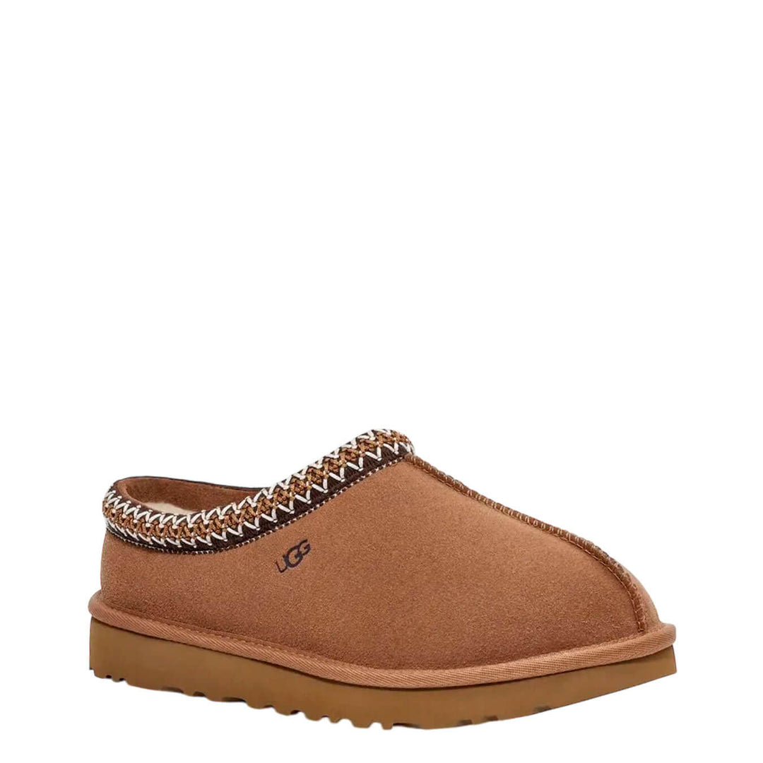 Ugg Tasman Scarpe Donna, Ciabatta, Sabot in Camoscio, Chestnut