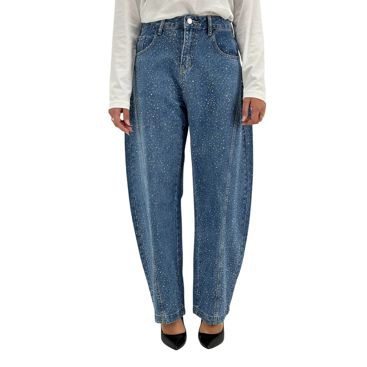 Tensione In, Jeans, Donna, Strass, Cotone