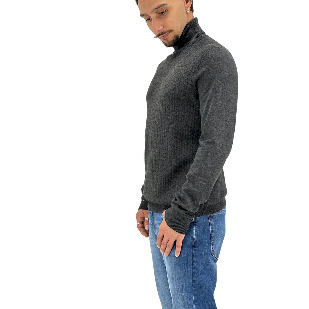 Markup, Maglia, Uomo, Viscosa, Grigio