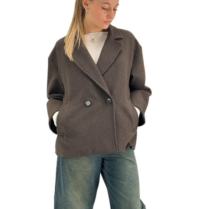 Tensione In, Cappotto, Donna, Marrone