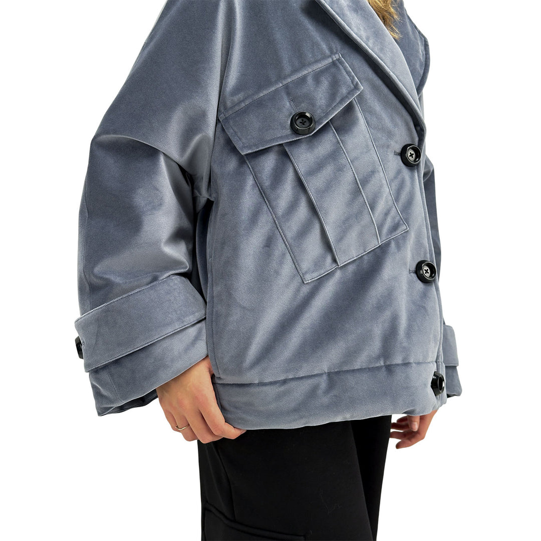Oof Wear, Giubbotto, Donna, Poliestere, Blu