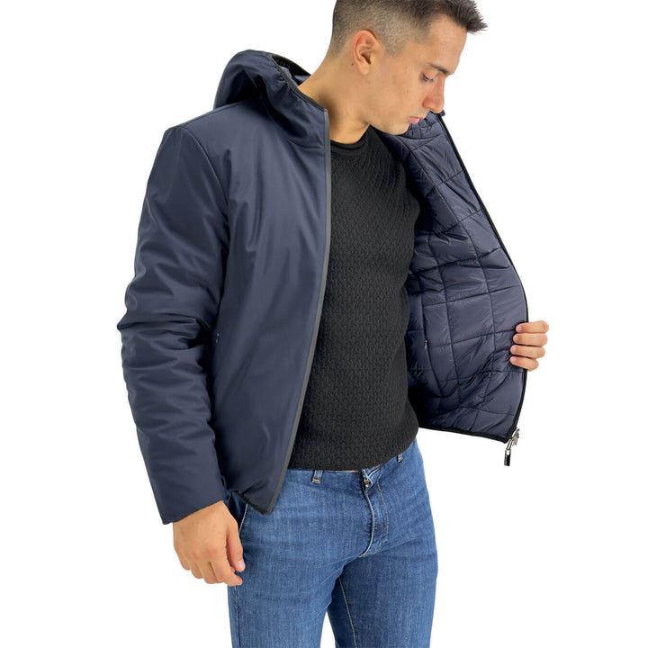Markup, Bomber, Reversibile, Poliestere, Blu