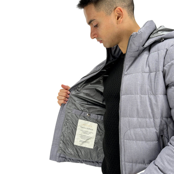 Markup, Giubbotto, Uomo, Poliestere, Grigio