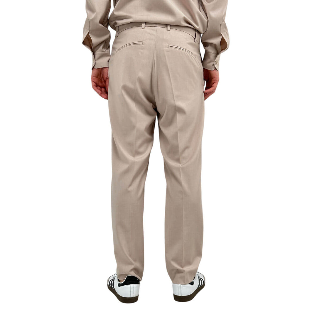 I'm Brian Pantaloni Chino Uomo, Regular Fit, Tessuto Misto, Beige