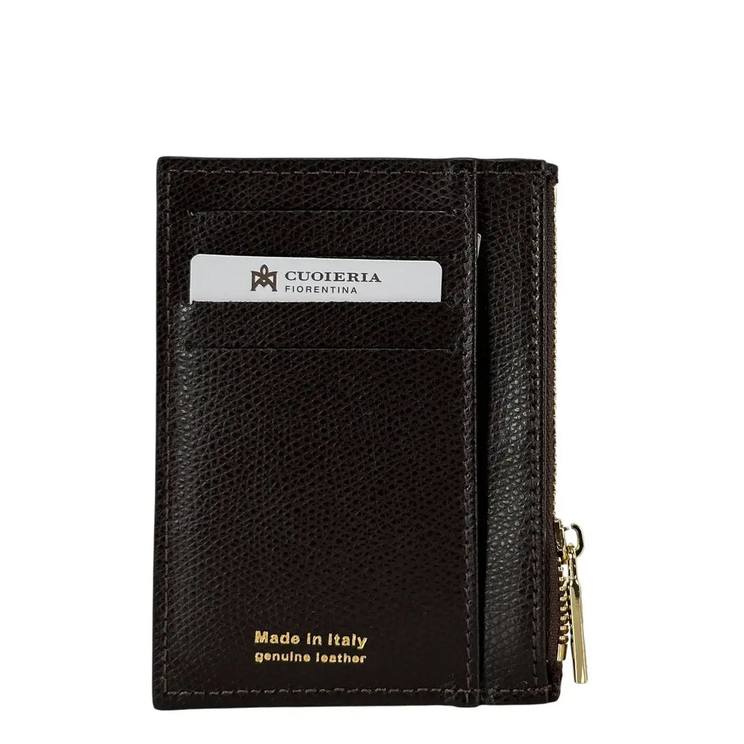 Cuoieria Fiorentina, Portacarte, Uomo, Pelle, Moro