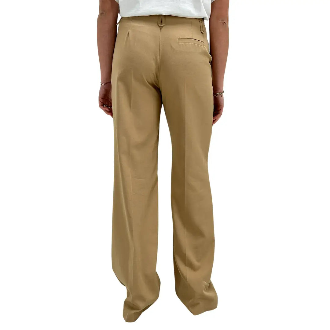 Kontatto, Pantaloni, Donna, Tessuto Misto, Beige