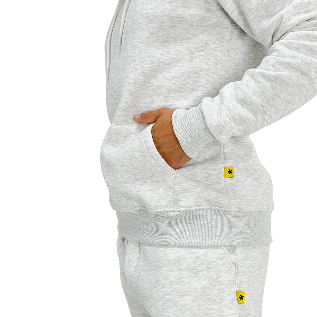 Superculture, Felpa, Uomo, Cotone, Grigio