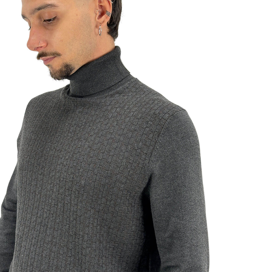Markup, Maglia, Uomo, Viscosa, Grigio