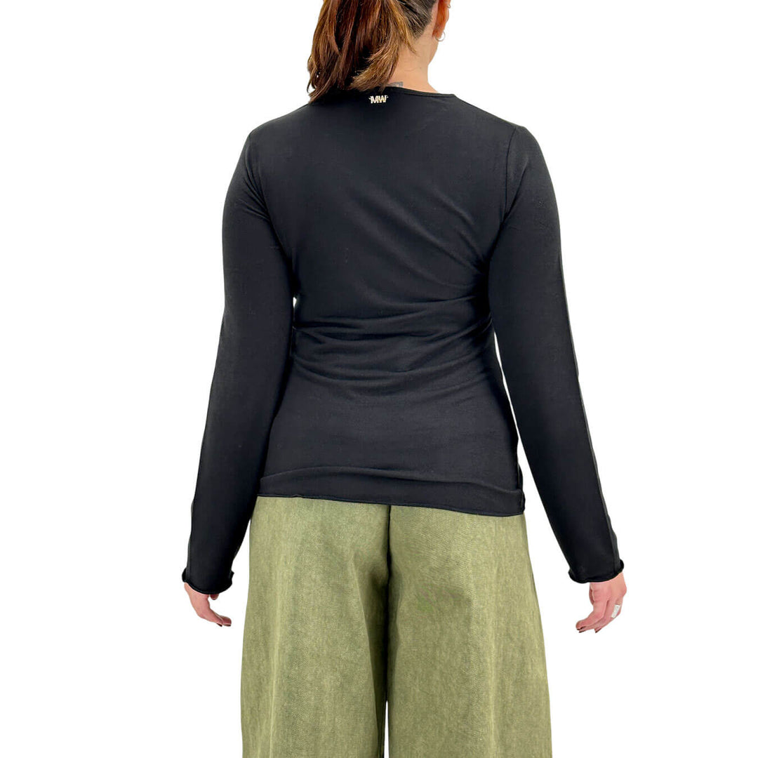 Markup, Maglia, Donna, Tessuto Misto, Nero