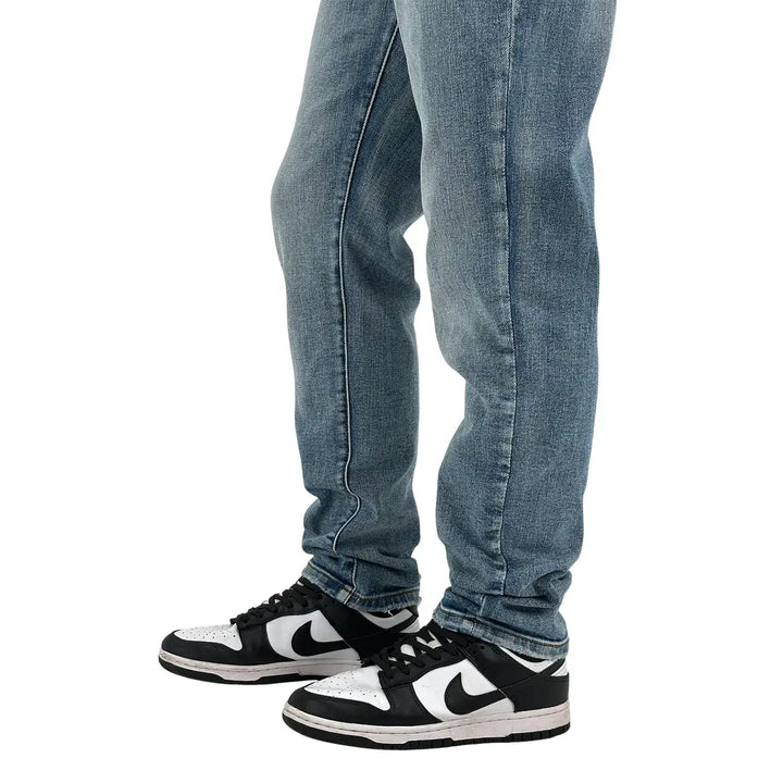 Rytual, Jeans, Cropped Fit, Uomo, Cotone, Blu