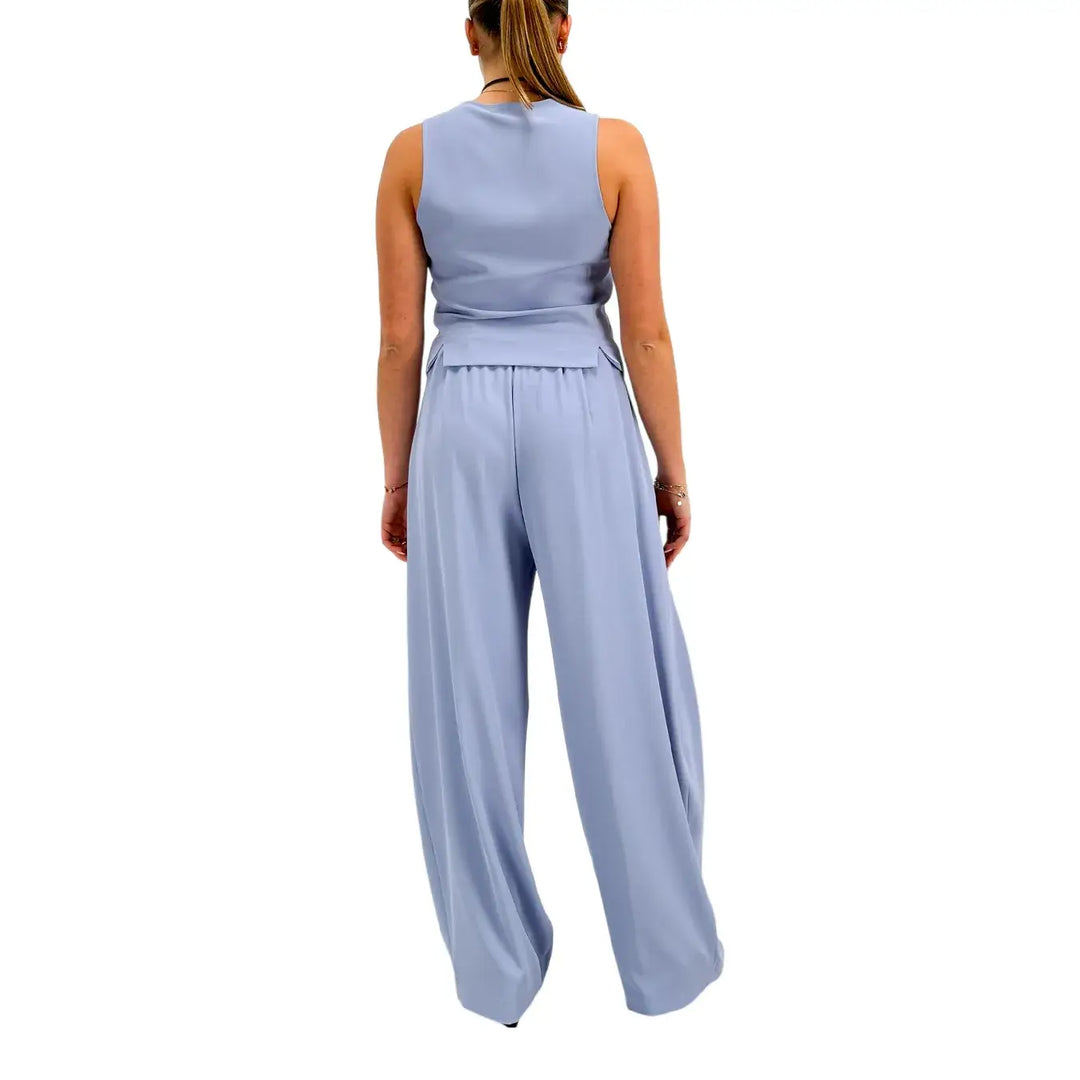 Kontatto, Completo, Donna, Tessuto Misto, Azzurro