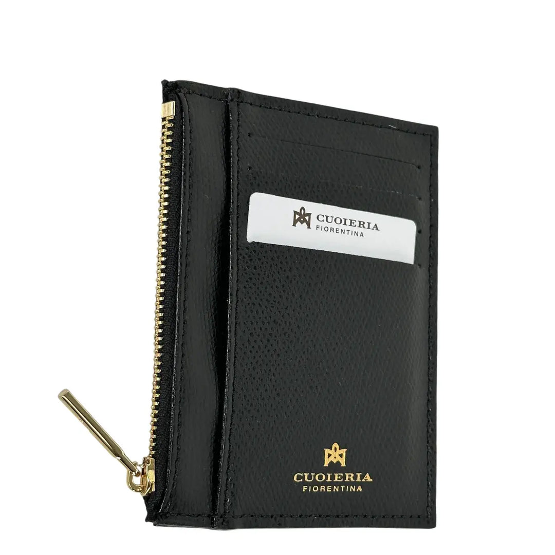 Cuoieria Fiorentina, Portacarte, Uomo, Pelle, Nero