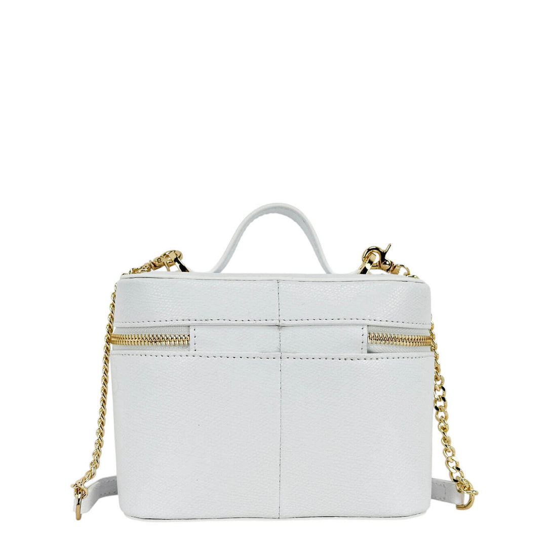 Cuoieria Fiorentina Beauty Borsa Donna, Tracolla, Pelle, Bianco