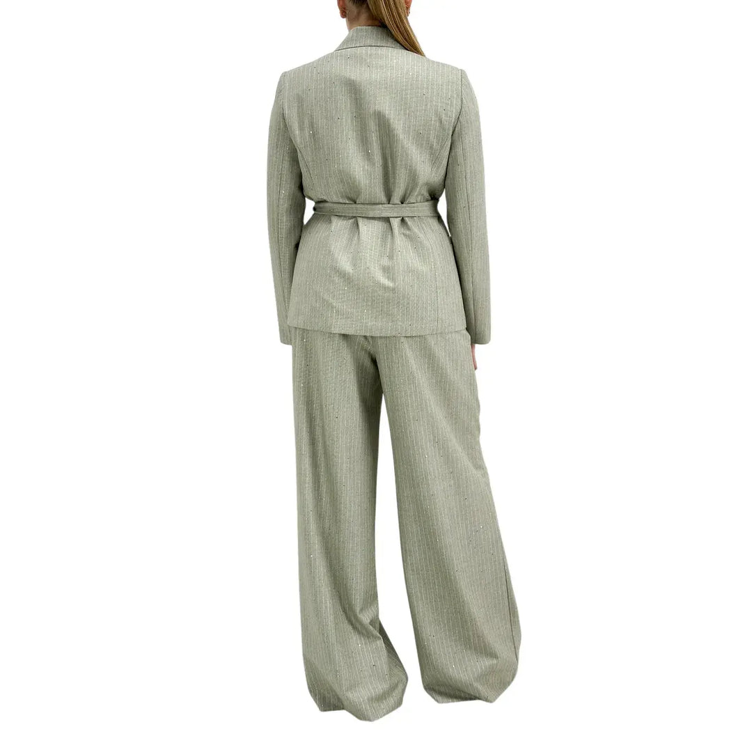 Kontatto, Giacca, Donna, Tessuto Misto, Kaki