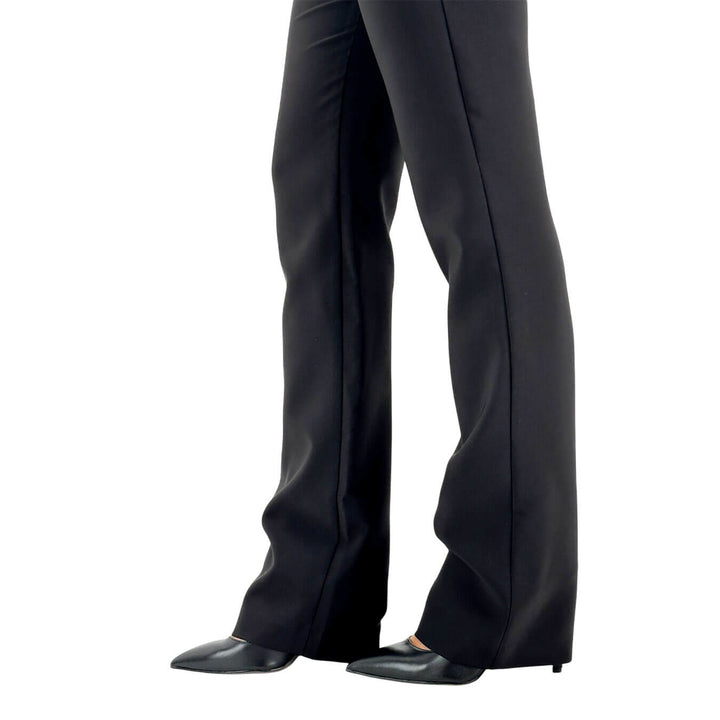 Relish, Pantaloni, Donna Cloes, Vita Alta, Poliestere, Nero