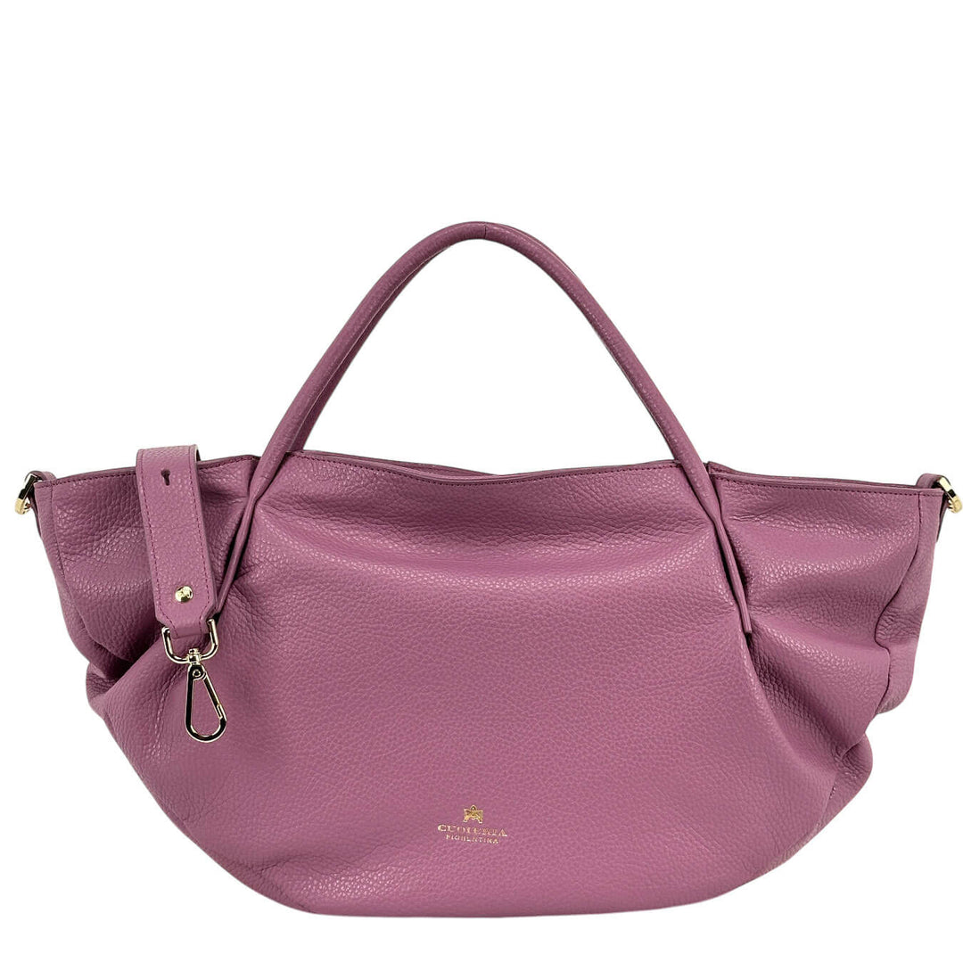 Cuoieria Fiorentina Candy Borsa Donna, A Mano, Pelle, Rosa