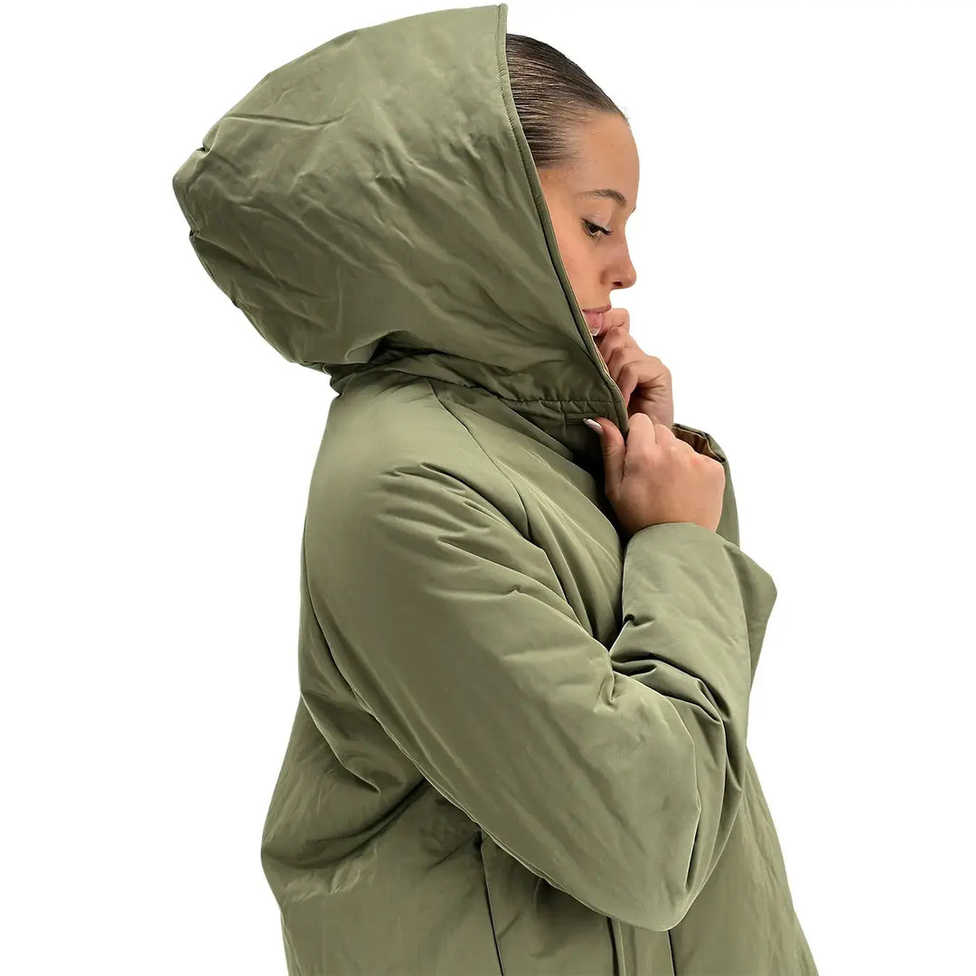 Oof Wear, Giubbotto Double, Militare e Cammello, Poliestere