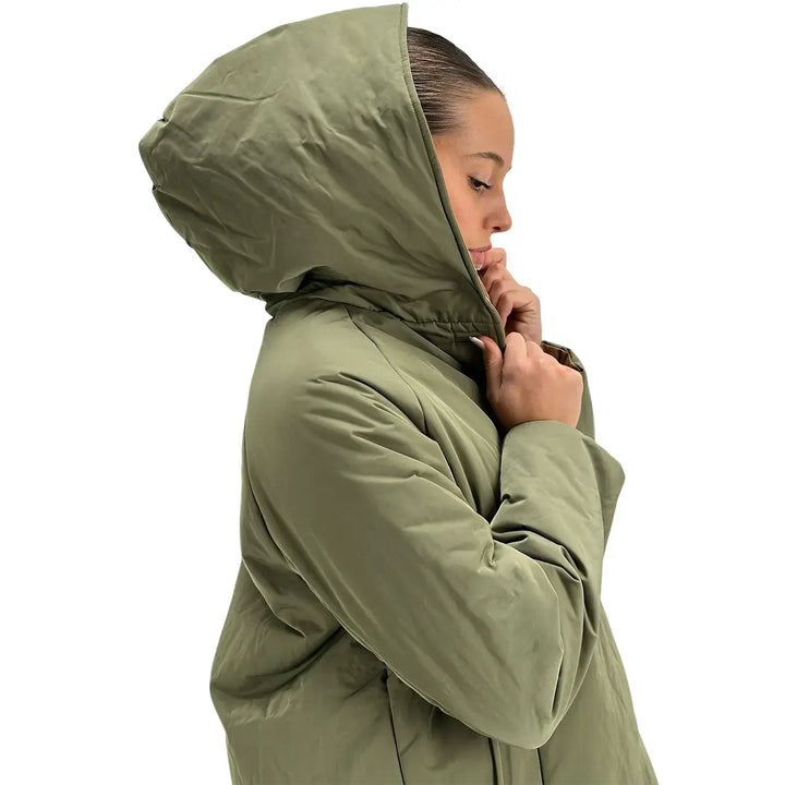 Oof Wear, Giubbotto Double, Militare e Cammello, Poliestere