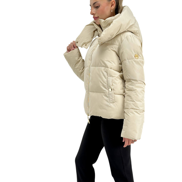 Relish, Piumino, Donna, Poliammide, Beige