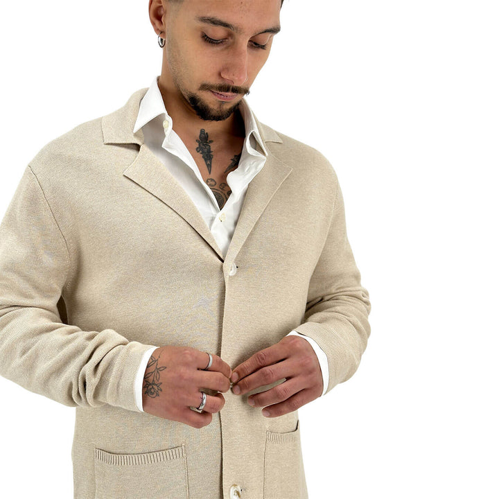 Markup, Giacca, Uomo, Viscosa, Beige