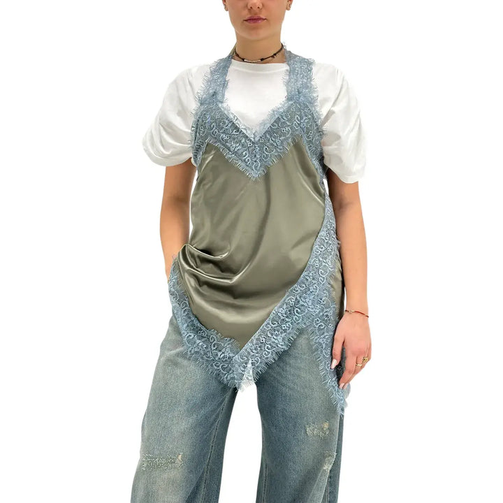 Kontatto, Top, Donna, Pizzo, Moro e Azzurro