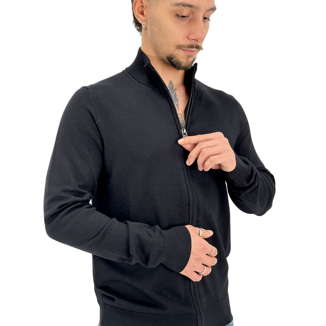 Markup, Maglia, Uomo, Tessuto Misto, Nero