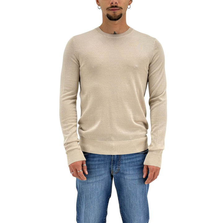 Markup, Maglia, Uomo. Merinos, Beige