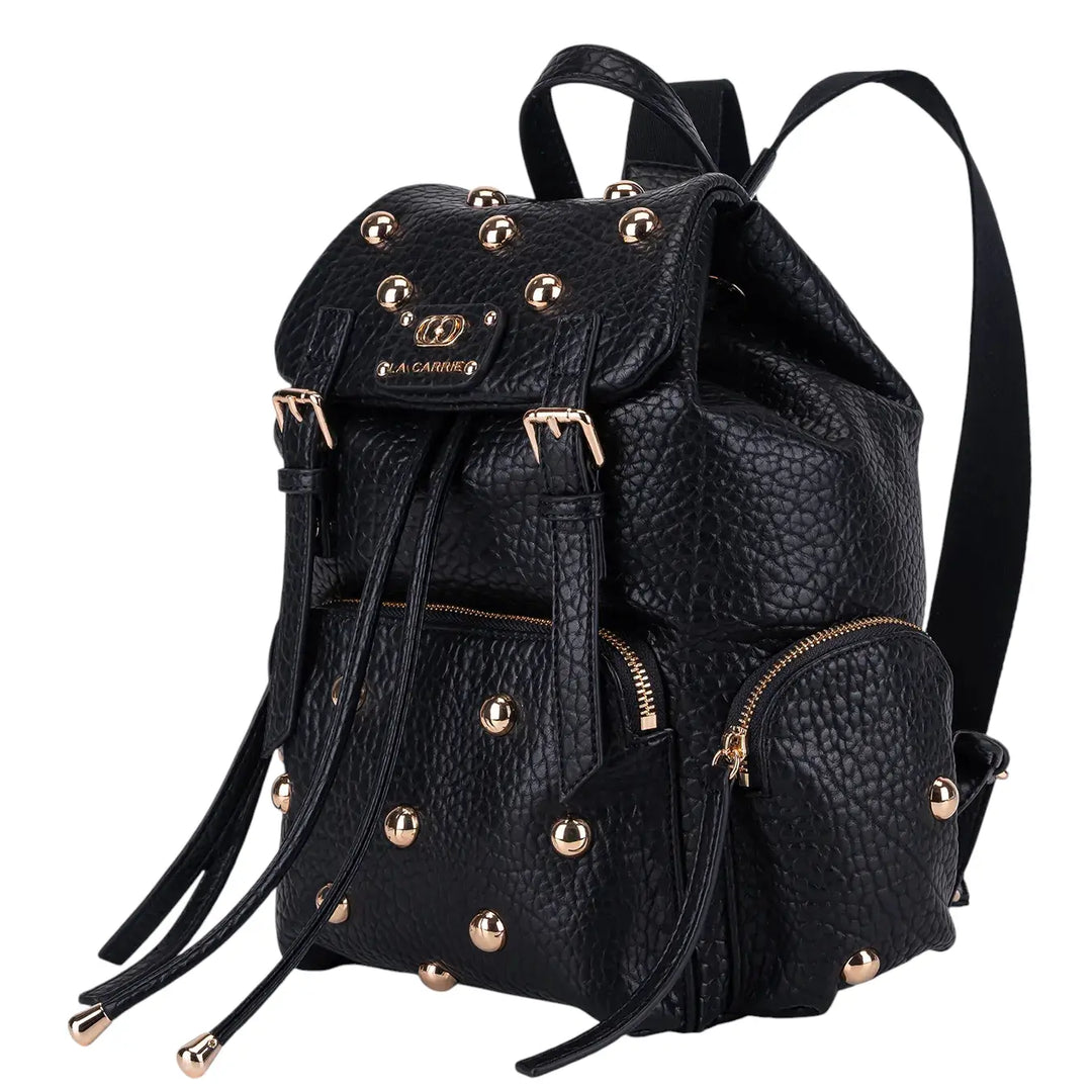 La Carrie, Zaino, Donna, Ecopelle, Nero
