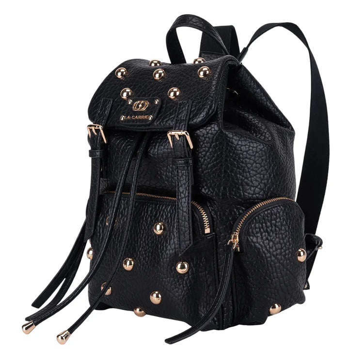 La Carrie, Zaino, Donna, Ecopelle, Nero