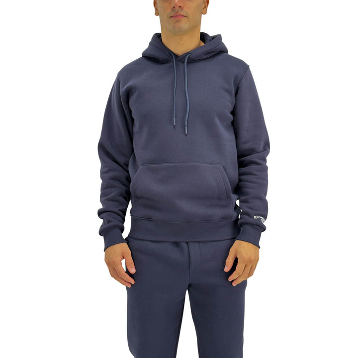 Superculture, Felpa, Uomo, Cotone, Blu