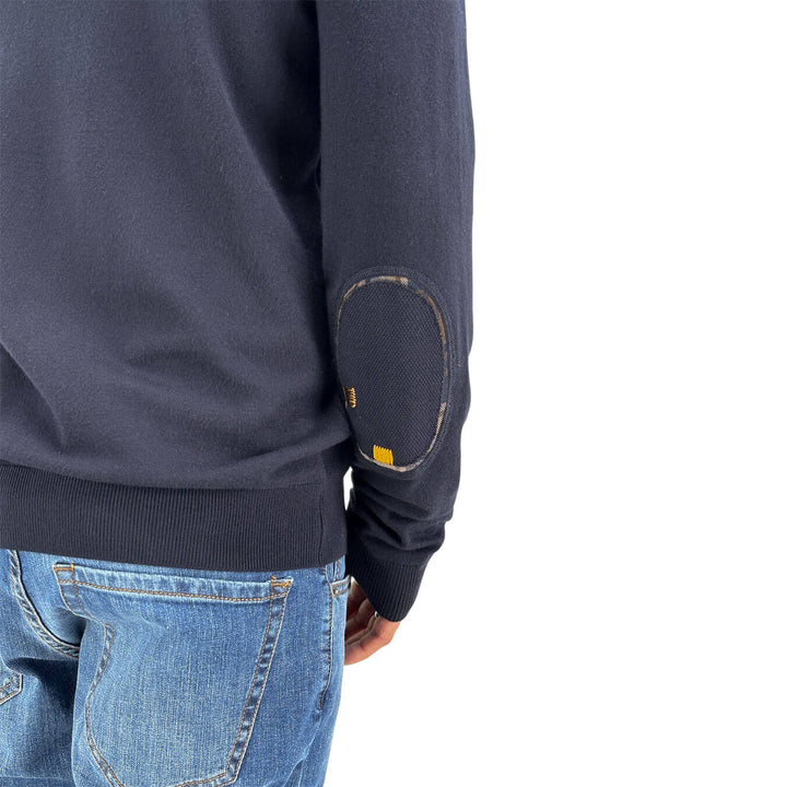 Markup, Maglia, Uomo, Tessuto misto, Blu