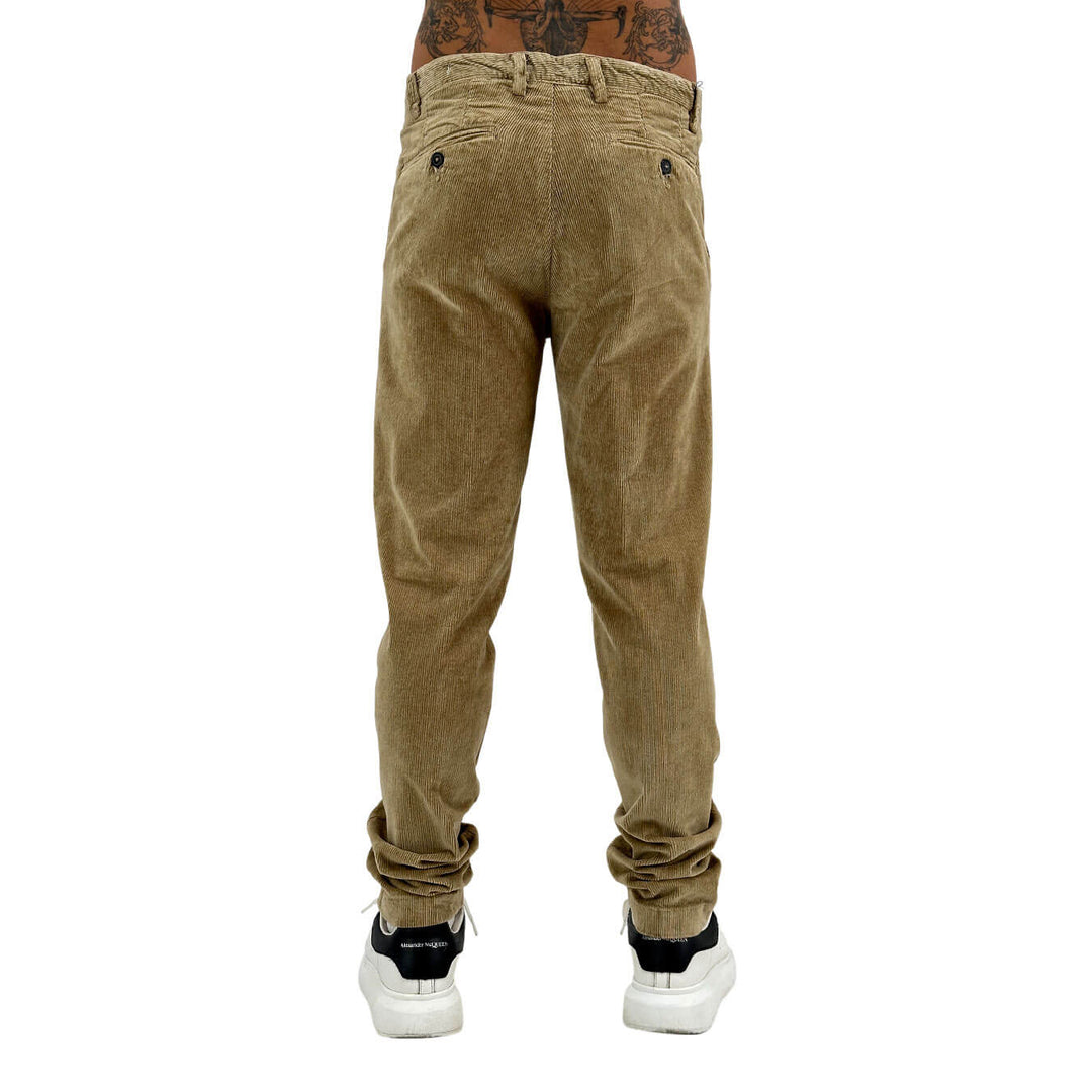Markup, Pantaloni, Uomo, Cotone, Marrone