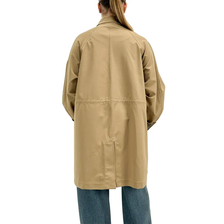 Oof Wear, Gabardina, Donna, Tessuto Misto, Beige