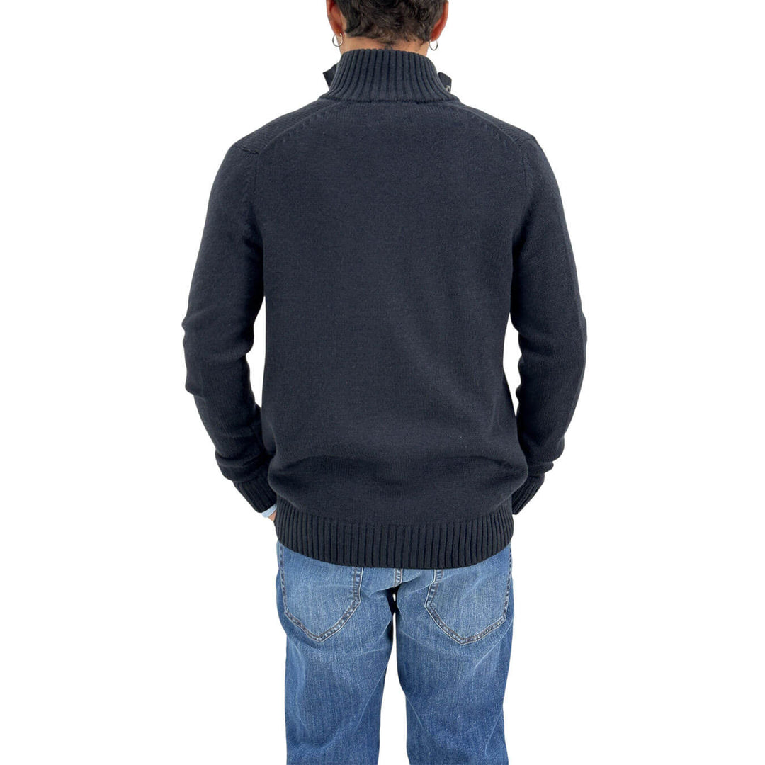 Markup, Cardigan, Uomo, Tessuto Misto, Blu