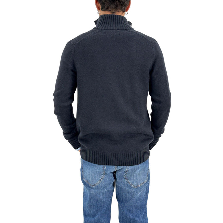Markup, Cardigan, Uomo, Tessuto Misto, Blu