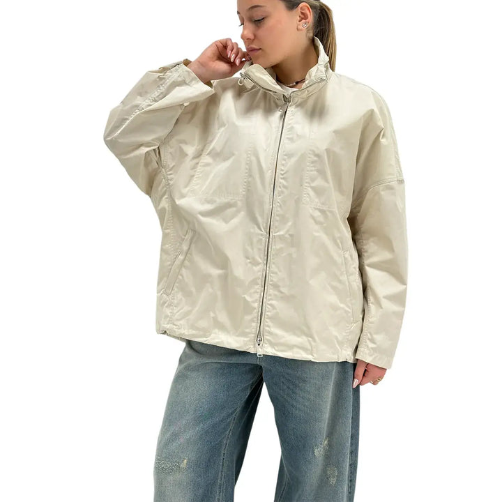 Oof Wear, Giubbotto, Donna, Tessuto Memory, Avorio