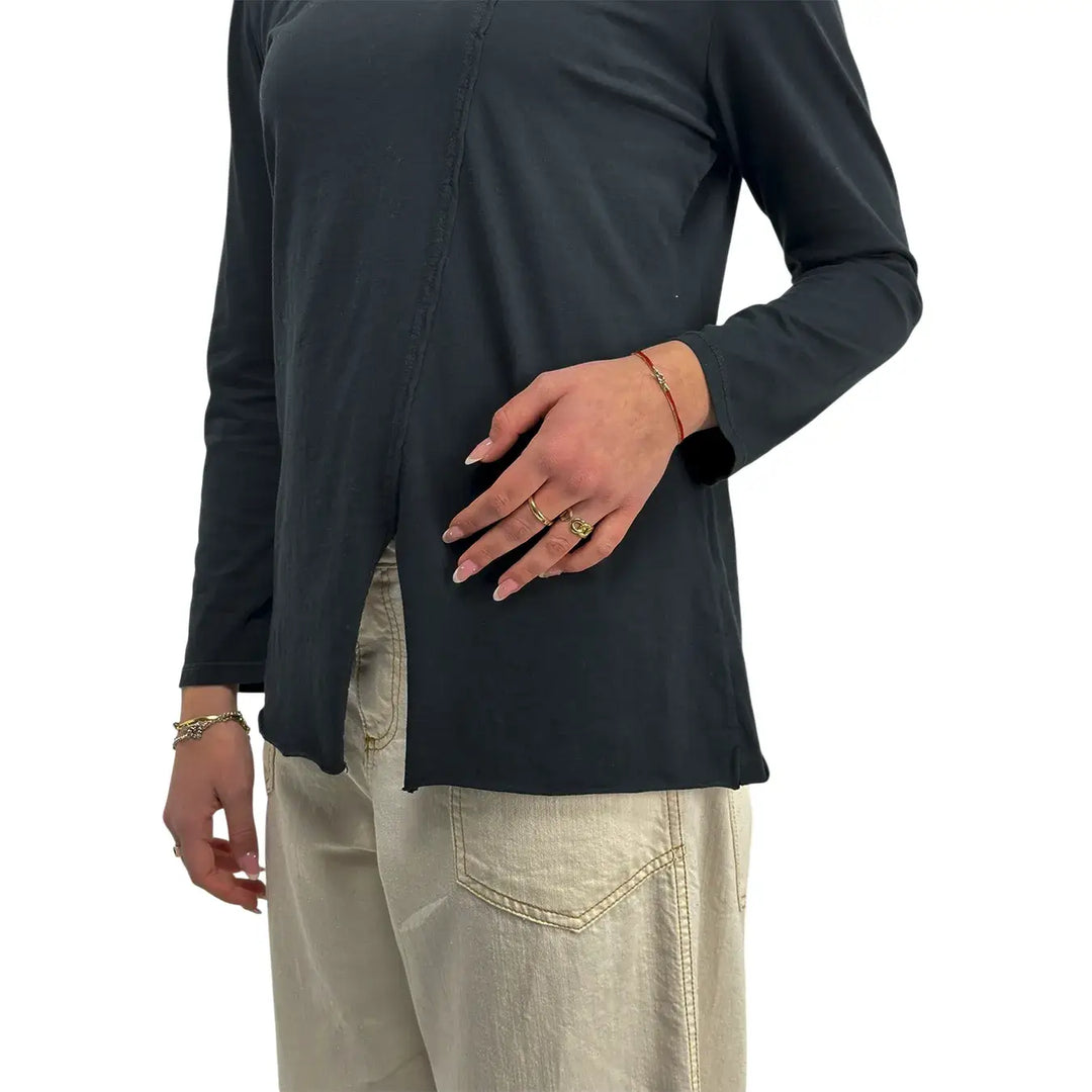 Bassini, T-shirt, Donna, Cotone, Nero