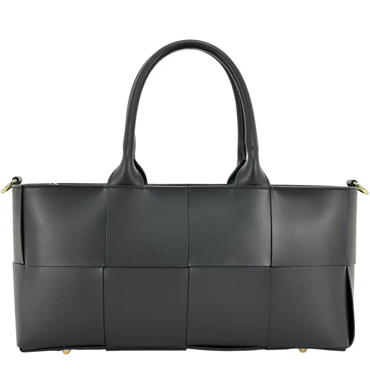 Bassini, Borsa, Donna, Greta, Pelle, Nero