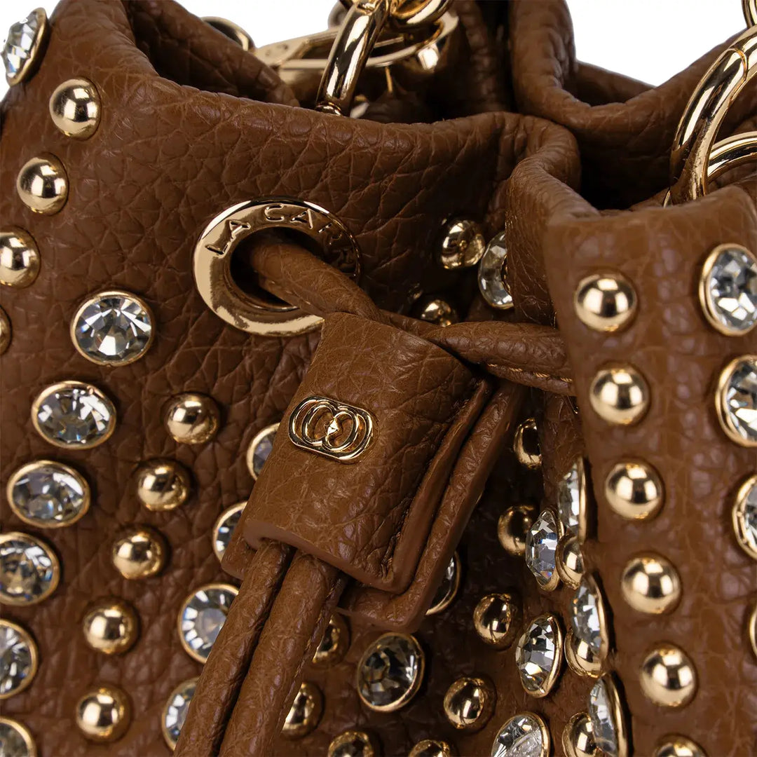 La Carrie, Secchiello, Donna, Ecopelle, Marrone