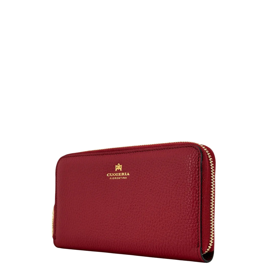Cuoieria Fiorentina, Portafogli, Donna, Pelle, Rosso