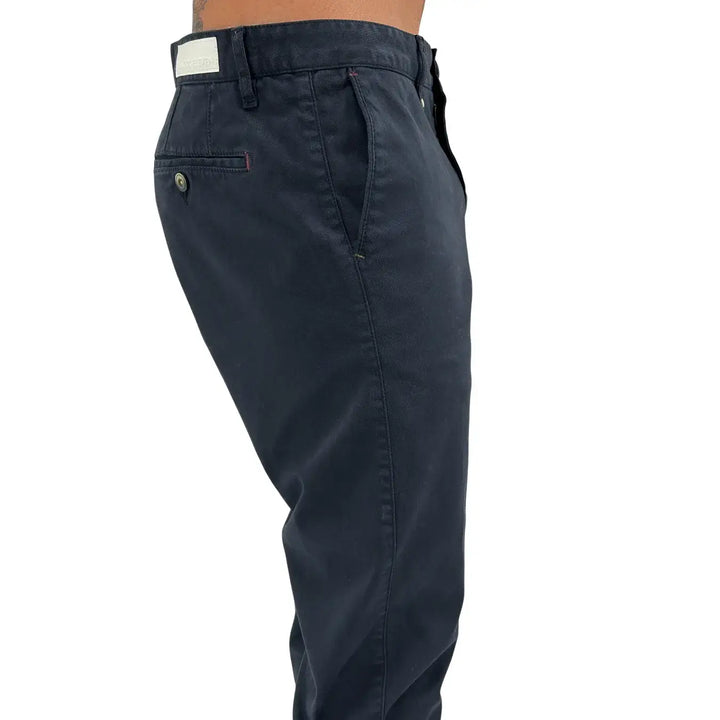 BL.11 Block Eleven, Pantaloni, Uomo, Chino, Cotone, Blu