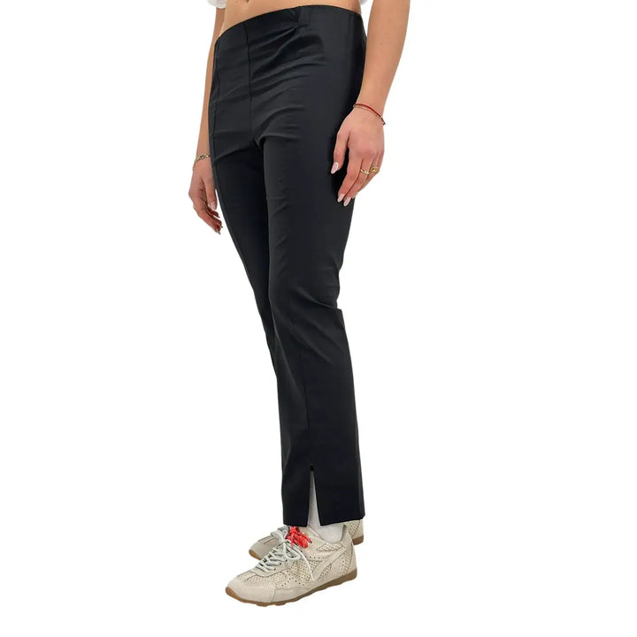 Meimeij, Pantaloni, Donna, Tessuto Misto, Nero