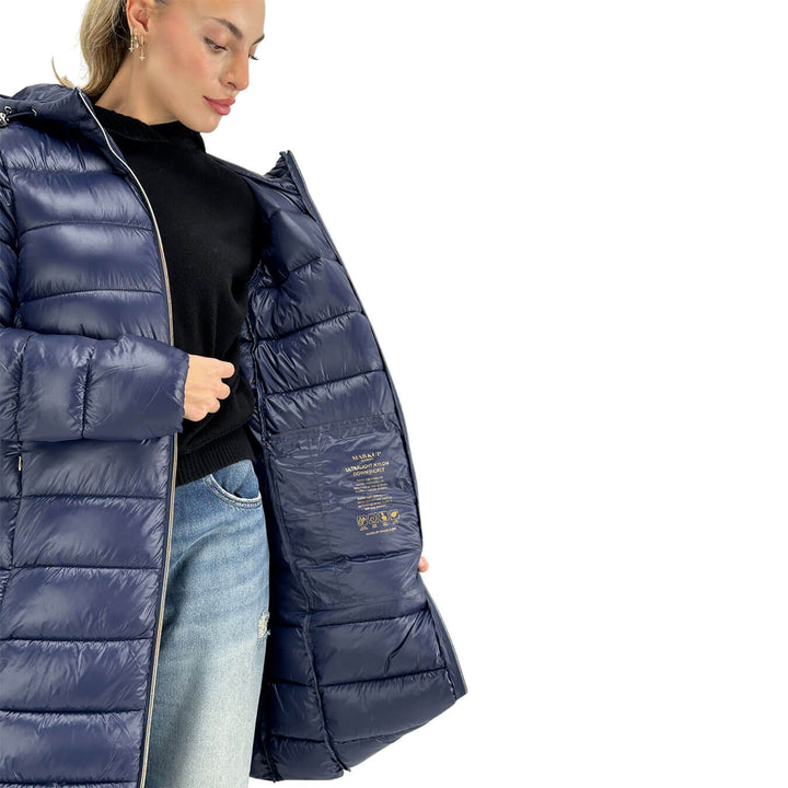 Markup, Piumino, Donna, Nylon, Blu