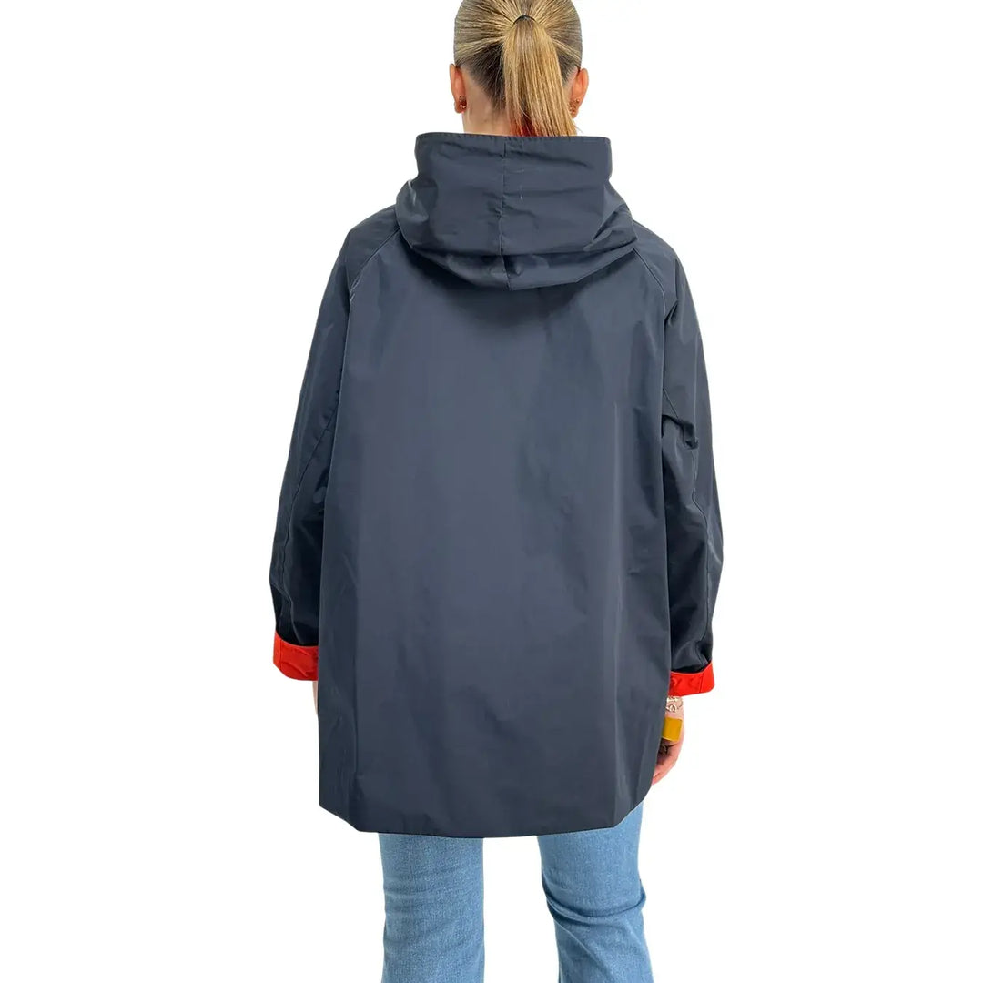 Oof Wear, Giacca, Donna, Reversibile, Blu e Rosso