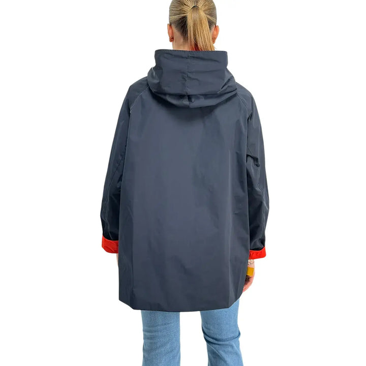 Oof Wear, Giacca, Donna, Reversibile, Blu e Rosso