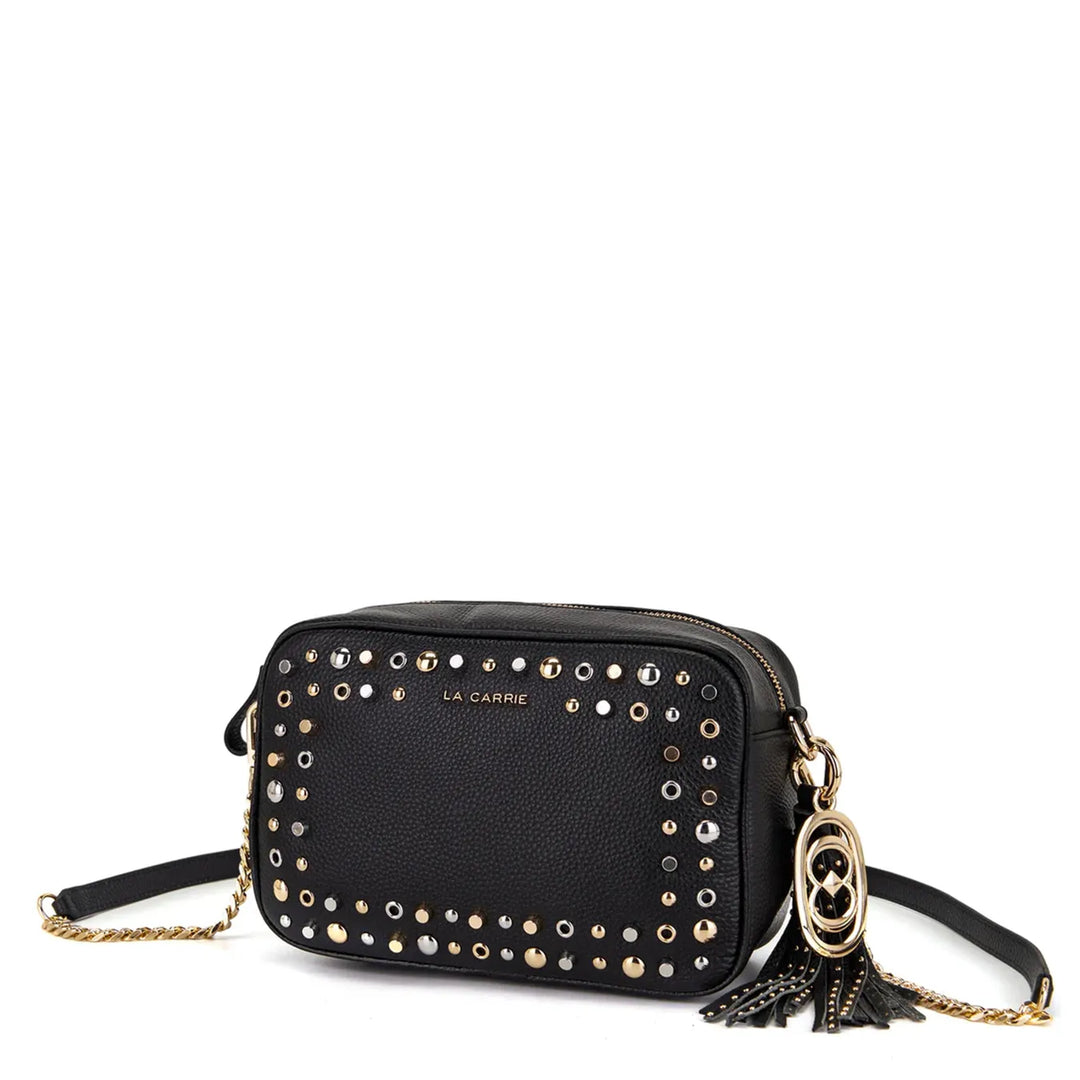 La Carrie, Borsa, Donna, Pelle Martellata, Nero