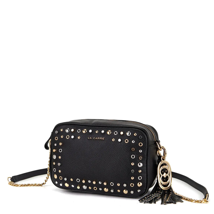 La Carrie, Borsa, Donna, Pelle Martellata, Nero